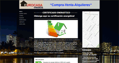 Desktop Screenshot of euro-casa-vinaros.es