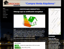 Tablet Screenshot of euro-casa-vinaros.es